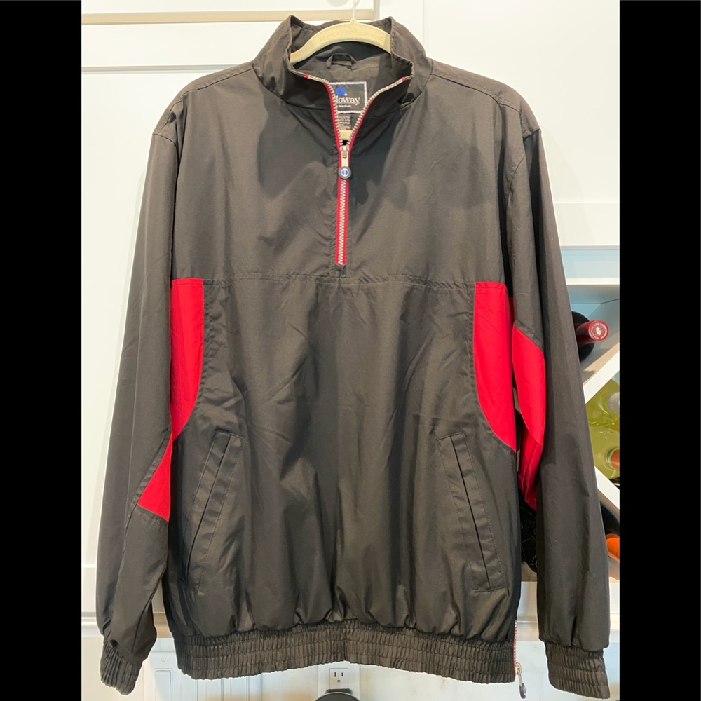 Men’s Holloway 1/4 Zip Pullover Jacket (M).
